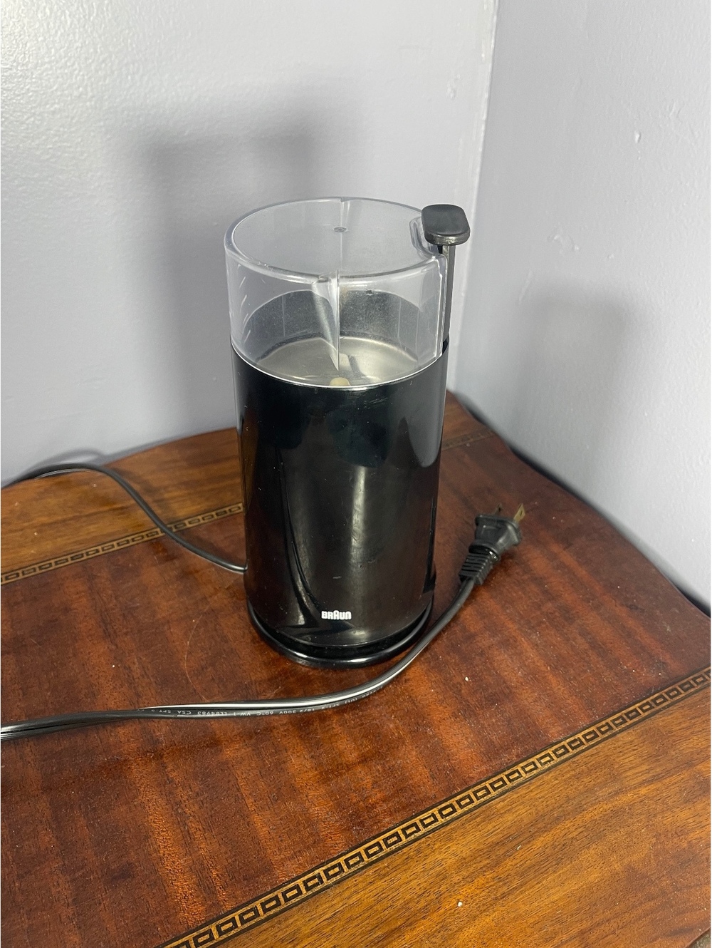 Braun Coffee Grinder Black Electric Grinder